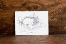 Comerica Park, Home of the Detroit Tigers, Stipple Art Print