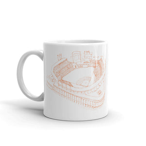 Citi Field - New York Mets - Stipple Art - Mug - Baseball Mug - New York Mets Mug - Coffee Mug