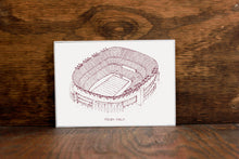 FedEx Field Stadium, Home of Washington Football, Stipple Art Print