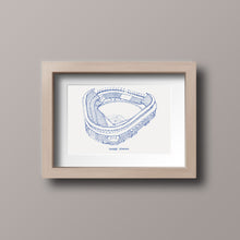 Old Yankee Stadium - New York Yankees - Stipple Art Print  - Baseball Art - New York Yankees Art - New York Yankees Print - Sports Art