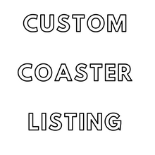 Custom Slate Coaster Set of 4