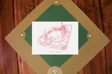 Busch Stadium - St. Louis Cardinals - Stipple Drawing - Baseball Art - St. Louis Cardinals Art - St. Louis Cardinals Print