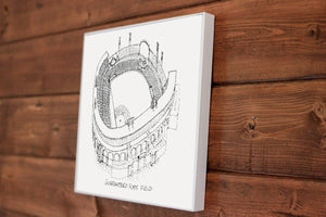 Guaranteed Rate Field - US Cellular Field - Chicago White Sox - Stipple Art Print  - Baseball Art - Chicago White Sox Art