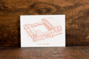 Minute Maid Park - Houston Astros - Stipple Art Print - Baseball Art - Houston Astros Art - Houston Astros Print - Stipple Drawing