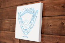 Wrigley Field - Chicago Cubs - Stipple Art Print - Baseball Art - Chicago Cubs Art - Chicago Cubs Print - Sports Decor
