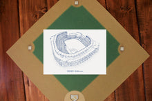 Yankee Stadium - New York Yankees - Stipple Art Print  - Baseball Art - New York Yankees Art - New York Yankees Print - Sports Art