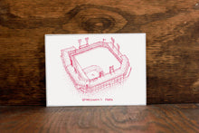 Sportsman Park - St. Louis Cardinals - Stipple Drawing - Baseball Art - St. Louis Cardinals Art - St. Louis Cardinals Print