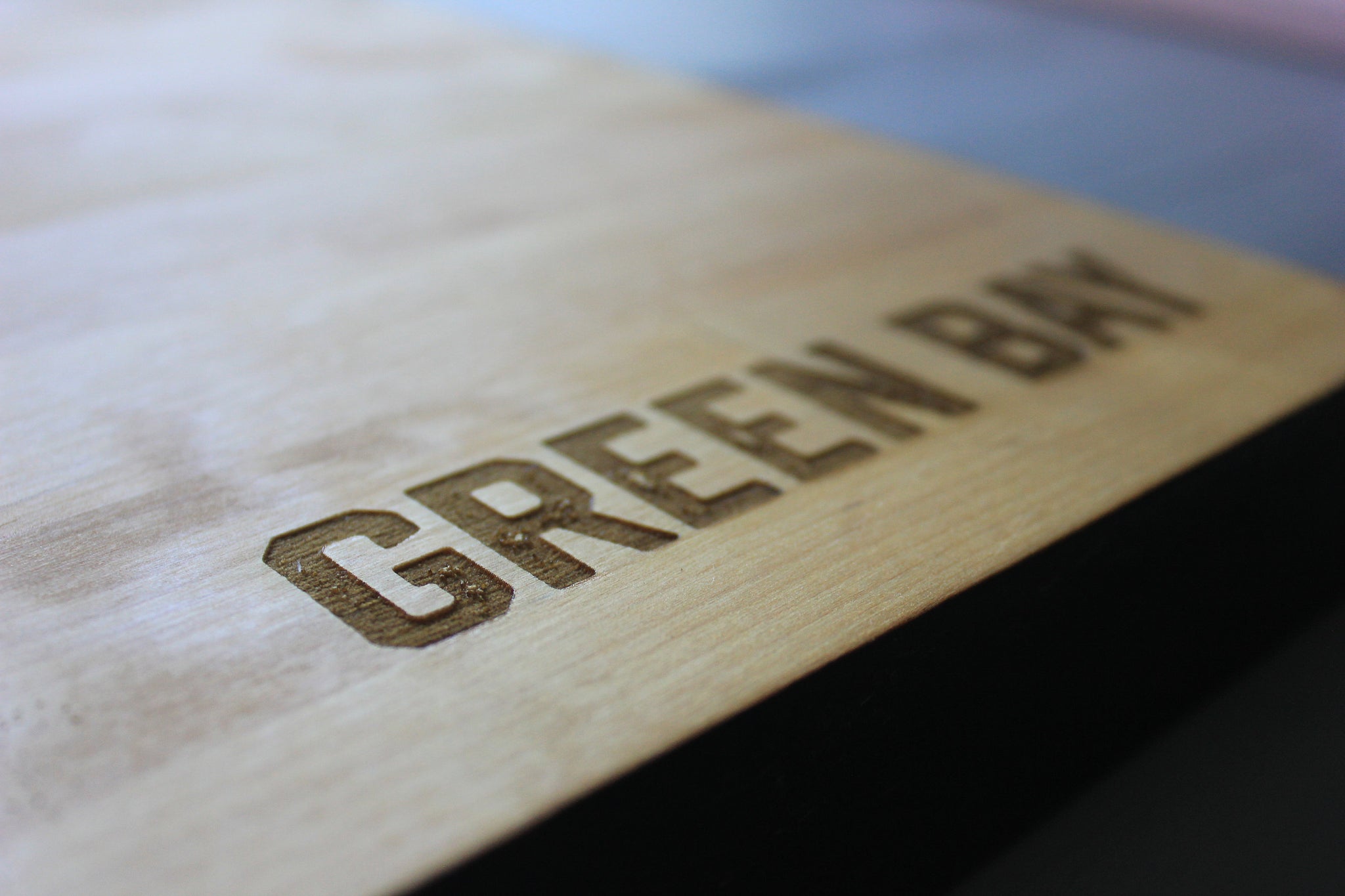 Green Bay Packers 9x12 Walnut Cutting Board