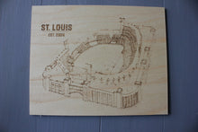 Wood Art - Busch Stadium - St Louis Cardinals - Stipple Drawing - Gallery Wall - Wall Decor - St Louis Cardinals Art