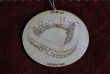 SunTrust Park - Truist Park - Atlanta Braves - Stipple Drawing Ornament - Atlanta Braves Ornament - Wood Ornament - Christmas