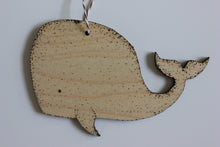 Whale - Stipple Drawing Ornament - Christmas