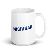 Michigan Stadium - Michigan Wolverines - Stipple Art Mug - Stipple Drawing - College Football Mug - Michigan Wolverines Art - Michigan