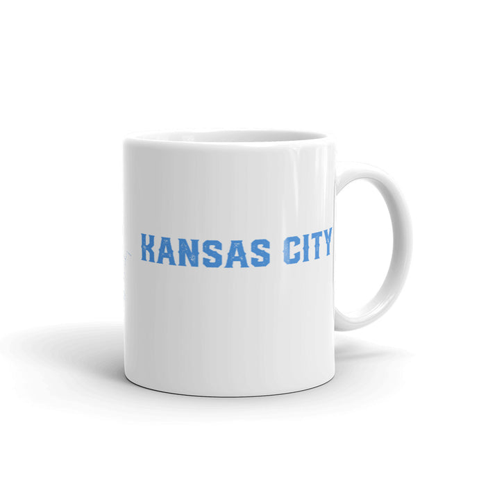 Kauffman Stadium - Kansas City Royals - Kansas City Royals Mug - Stipple Art Mug - Baseball Mug - Coffee Mug